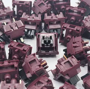 Gazzew U4Tx Plum Tactile Switches