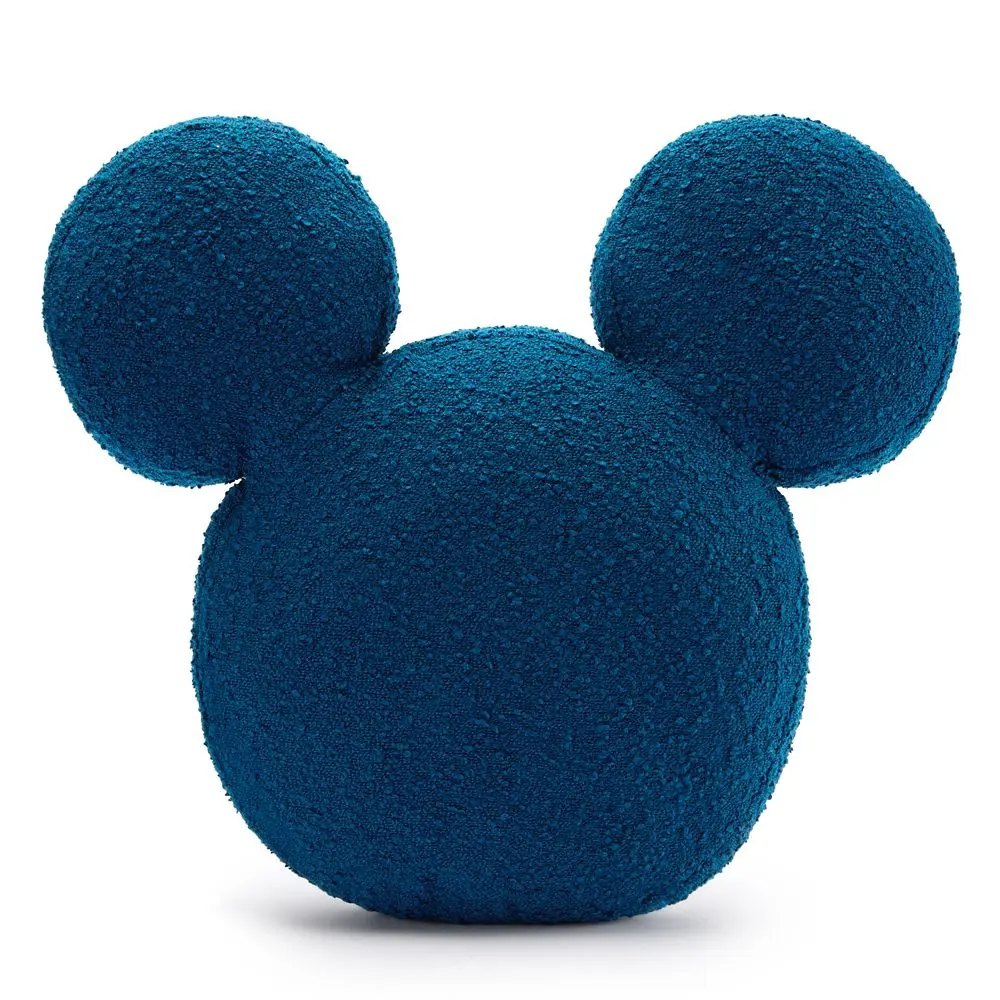Disney Store Mickey Mouse Icon Throw Pillow – Blue
