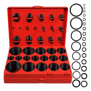 419 PCS Universal Metric O-Ring Kit，32 Sizes Buna-N 70A Rubber O Ring Assortment Set for Various Car Auto Faucet Plumbing Pressure Washer Air or Gas Sealing Repair Resist Oil and Heat