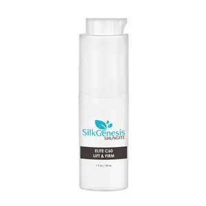 Silk Genesis Elite C60 Lift & Firm 1 fl oz - 30 ml Volume for All Skin Types, Reduces Fine Lines & Wrinkles, Promotes Tighter Skin, Lightweight Formula