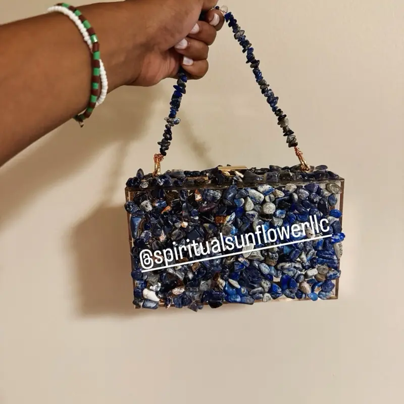 Divine Drip Crystal Purse