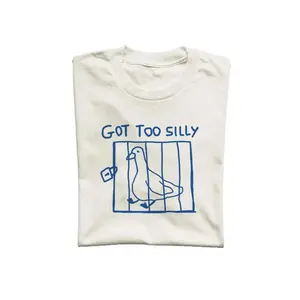 Got Too Silly Unisex T Shirt, Weird T-Shirt, Graphic Tee