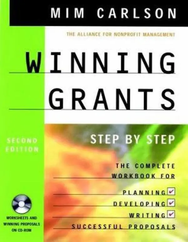 USED Book - Winning Grants: Step by Step, 2nd Edition by Mim Carlson (Paperback) - english