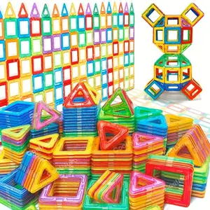 Magnetic Blocks Building Toys for Youngsters, Stacking Games, Large Size Blocks, Big Size Magnet Stem Toys Educational Constructor Set Age 3-6 Birthday Gifts Random Color Christmas Stocking Stuffers