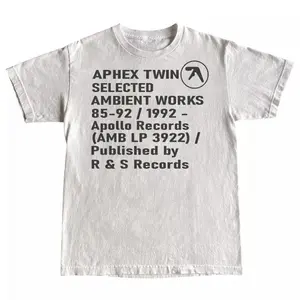 Aphex Twin Selected Ambient Works Shirt Underwear, Birthday Gift