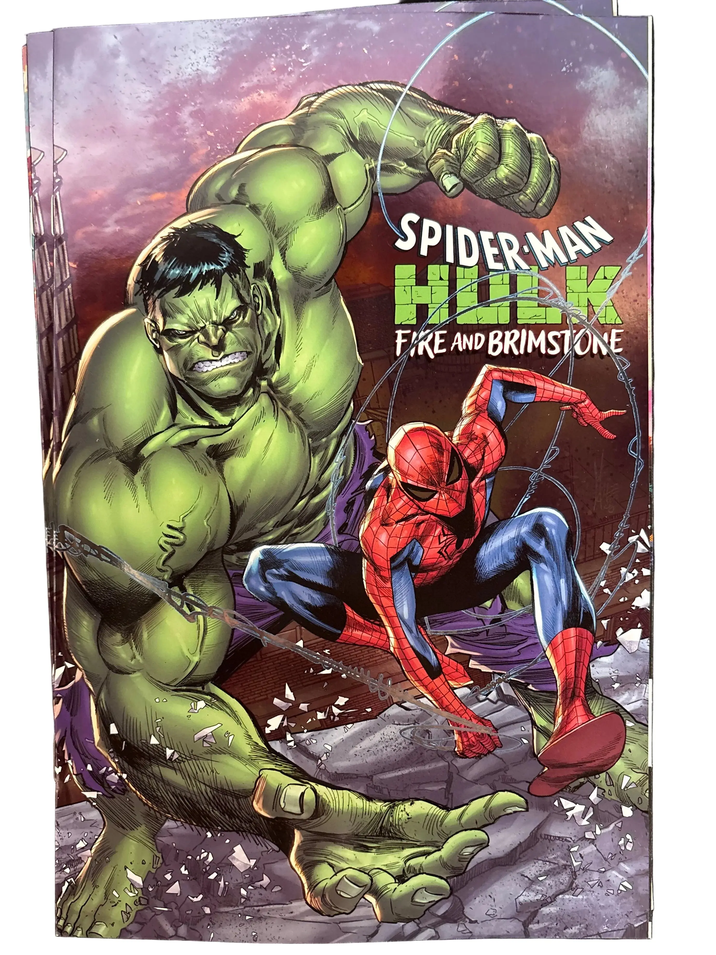 Spider-Man/Hulk #1 Ryan Stegman Variant | Marvel 2026