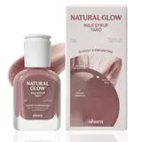 ohora 2-in-1 Sheer Nail Polish & Strengthener – Milk Line | Tinted Nail Concealer | Nail Hardener for Weak, Damaged Nails | Nail Care Polish with Glossy Finish | Milk-Syrup Formula, 15 mL
