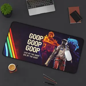 ARC Raiders Goop Desk Mat The Burnt Peanut Large Mouse Pad Goopas Gonna Goop Gamer Gifts Video Game Lover Unique Valentines Day Gamer Gift