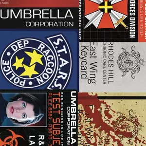 Umbrella Resident Themed the Ultimate Rectangle Sticker for Anywhere & Anything  Minimal Tech Style | Waterproof | Perfect Fit for Laptops & Accessories - Unique Personalization