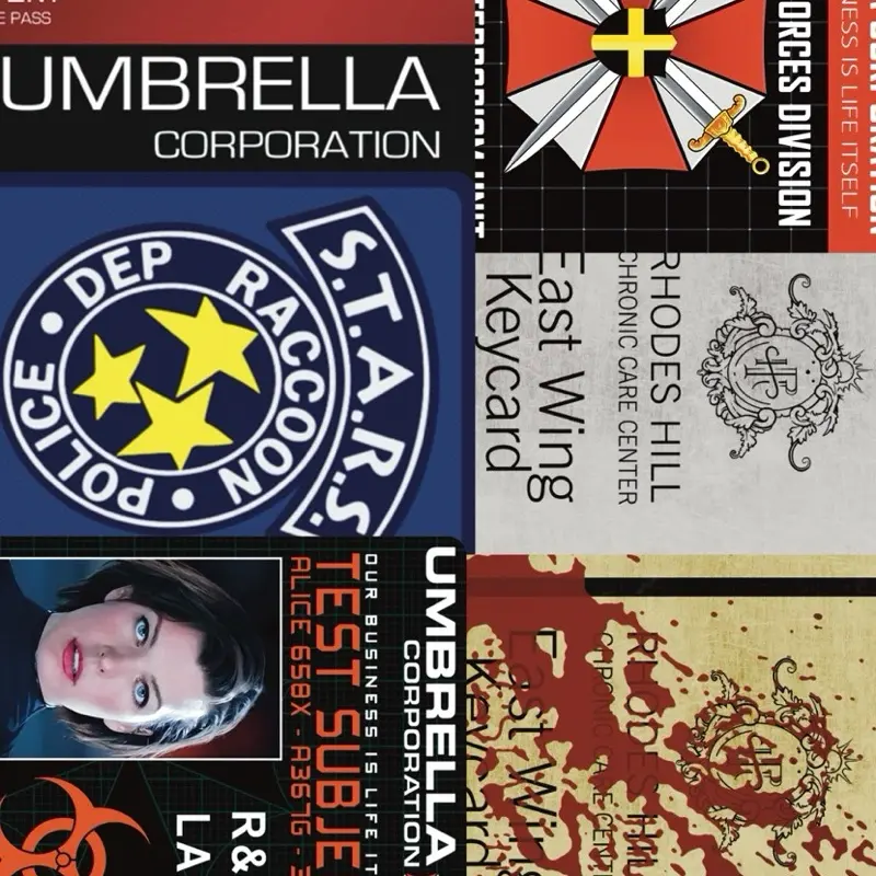 Umbrella Resident Themed the Ultimate Rectangle Sticker for Anywhere & Anything Minimal Tech Style | Waterproof | Perfect Fit for Laptops & Accessories - Unique Personalization