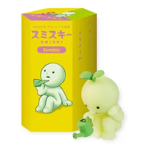 Smiski Mini Figures – Sunday Series | Glow-in-the-Dark Mini Characters | Adhesive Phone & Daily Use Accessories | Blind Box Surprise Figure | Ideal Gift for Cute Toy Lovers