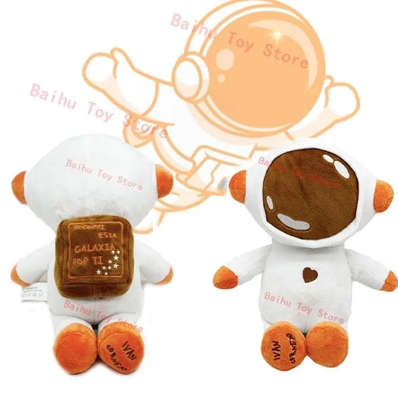 New Ivan 21cm Cute Cartoon Astronaut Stuffed Toy - Unisex Soft Plush Doll, Home Decoration, Ideal Gift for Fans (As Picture)