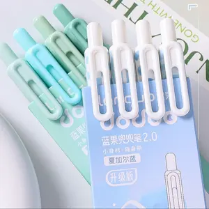 1pc Pocket Pen Click Action Neutral Ink Tip Quick Dry Writing Pen Exam Pouch, Ideal for Testing & Study, Essential Stationery Item