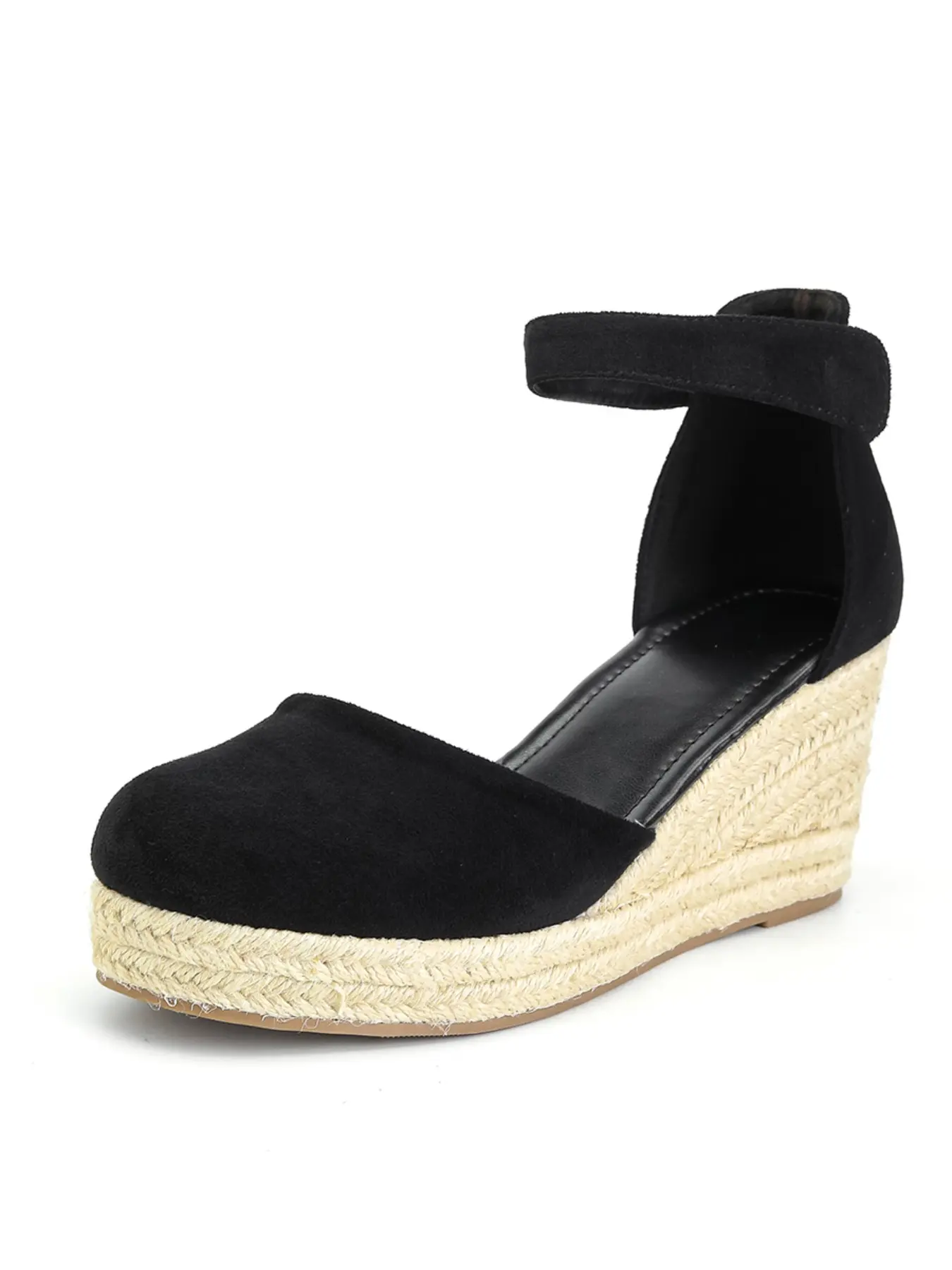 Women's Wedge Sandals, Vintage Bohemian Style, Boho Style Wedge, Open Toe Heeled Shoes, Fashionable Stylish Elegant Classy Beach Party Holiday Wear, Sexy Thick Sole, Elegant Footwear