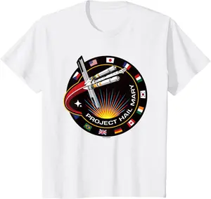 Project Hail Mary Spaceship Mission Badge Poster T-Shirt