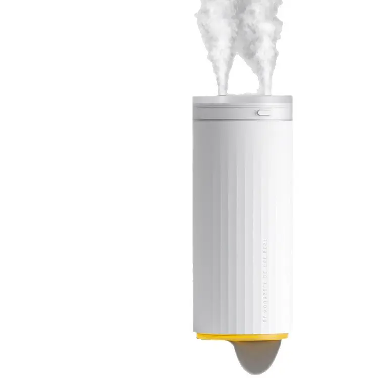 Wireless Mini Humidifier - Cordless Dual-Mist Spray Mist Output, Lightweight, Quiet Operation, USB-Rechargeable, USB-Plug, Small Household Air Purifier for Home Bedroom Travel