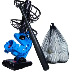 380BH Baseball Pitching Machine,  , Angle Adjustable, Comes with Bat and  Dozen  Balls, for  and Beginner