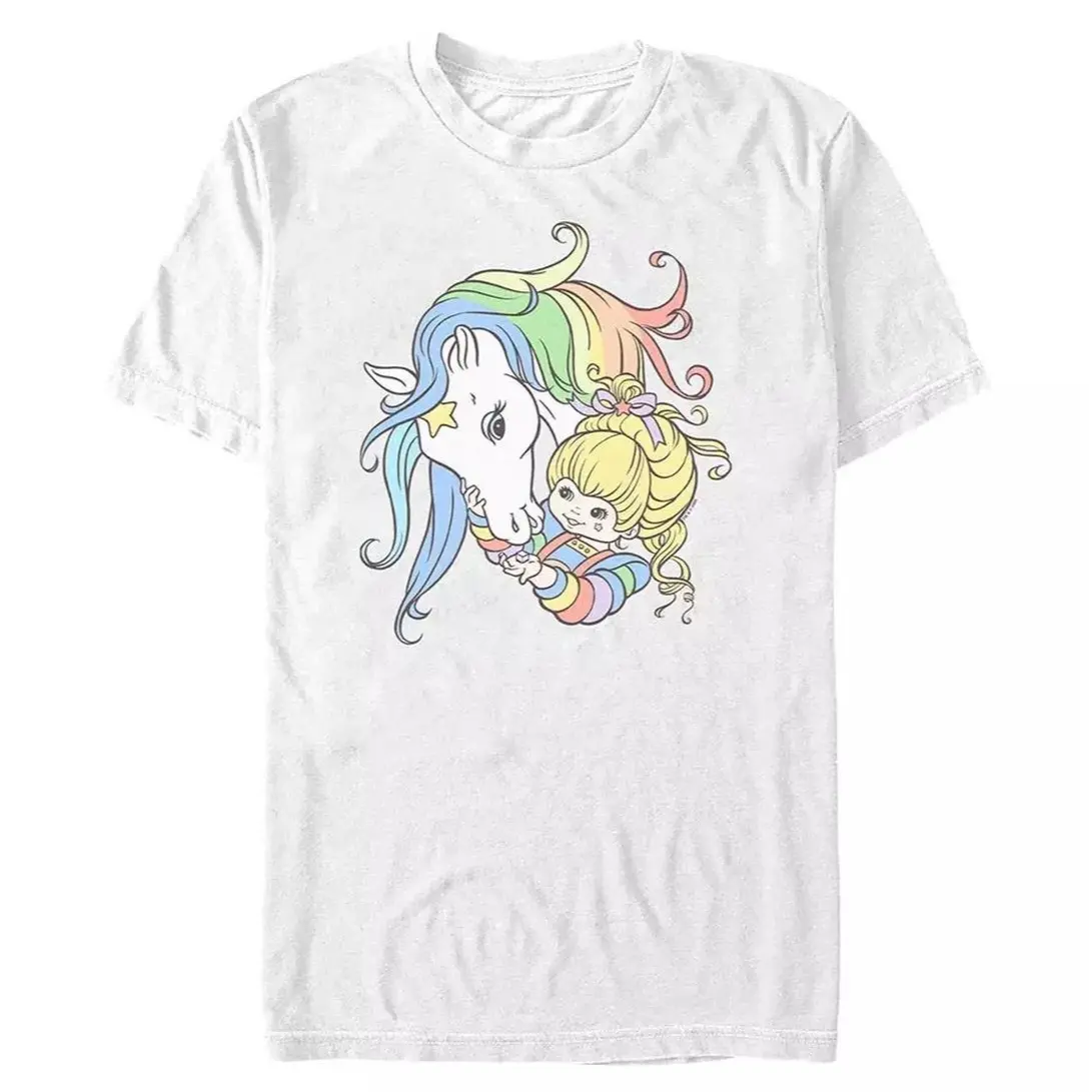 Rainbow Brite Retro Shirt, Vintage Cartoon Friends Nostalgia Shirt, Friends 80's Cartoon Characters Rainbow Shirt, Retro Tee