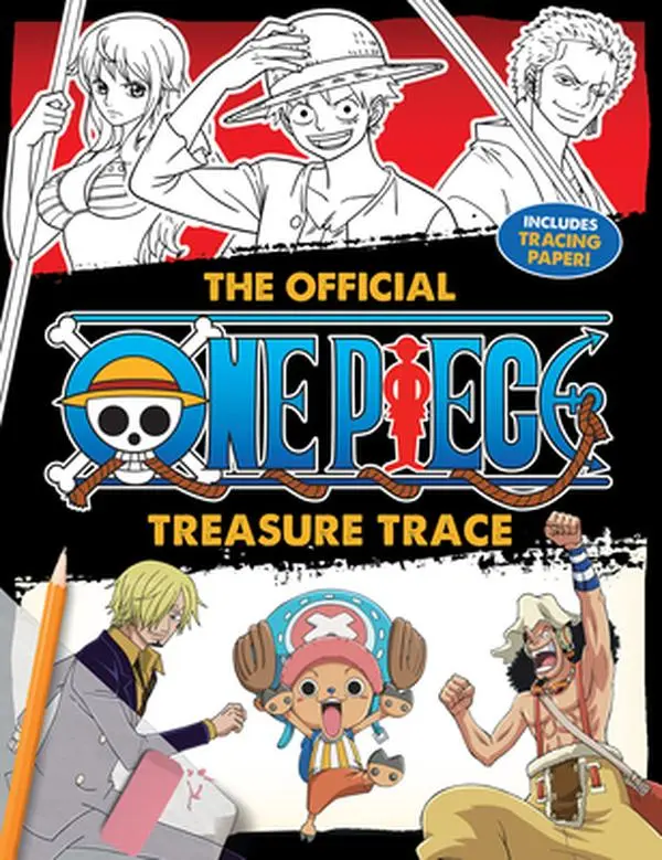 The Official One Piece Treasure Trace -- Scholastic - Paperback