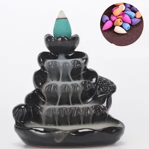 Bergamot Rockery Incense Burner Ceramic Incense Road incense burner Female Goddess