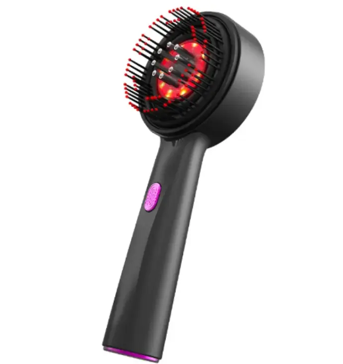 Saint Luxe Sonic Microcurrent Red-Light Therapy Comb