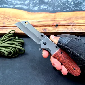 Outdoor Folding EDC Pocket Tool - Small Size Multifunctional Tool with Internal Lock, Durable Edge, Non-Slip Handle - Suitable for Camping, Hiking - Men’s Holiday Gift for Sports & Outdoor Use