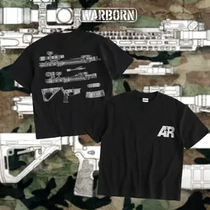 [WARBORN] Premium AR15 BCG Bolt Carrier Group Mil-Spec Heavy Duty Tactical Rifle Upgrade Military Enthusiast Gear Gift for Men Drop-In Ready
