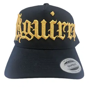 "Aguirre" Old English Font Hat
