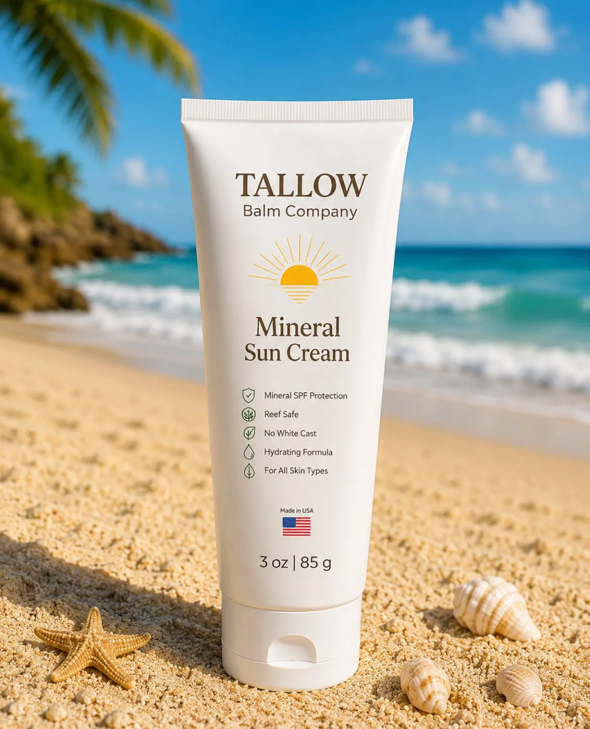 Mineral Sun Cream – Now Available!Non-Nano Zinc  No Seed Oils | No White Cast | Reef-Safe