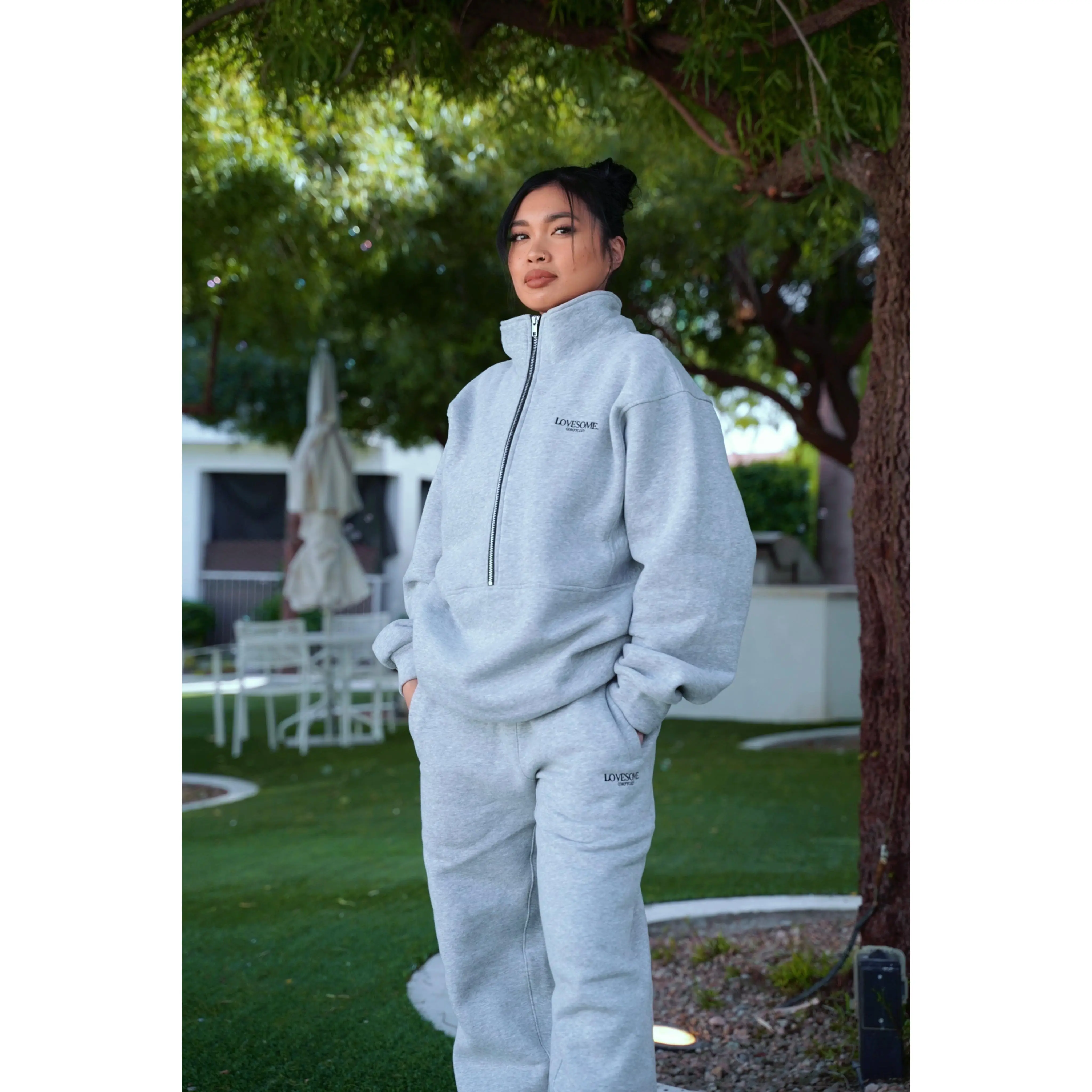 Gourmet Gray Oversized Sweater