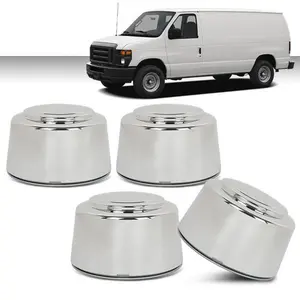 4X 16 Inch Wheel Center Hub Caps Rim Nut Covers Fit For Ford Truck 8 Lug