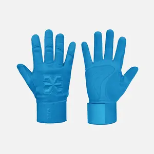 Hue Sky Blue Kids Baseball Batting Gloves