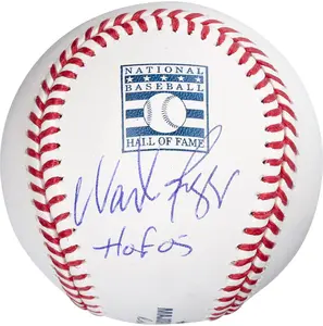 Wade Boggs Boston Red Sox Autographed HOF Logo Baseball - Fanatics Authentic Certified