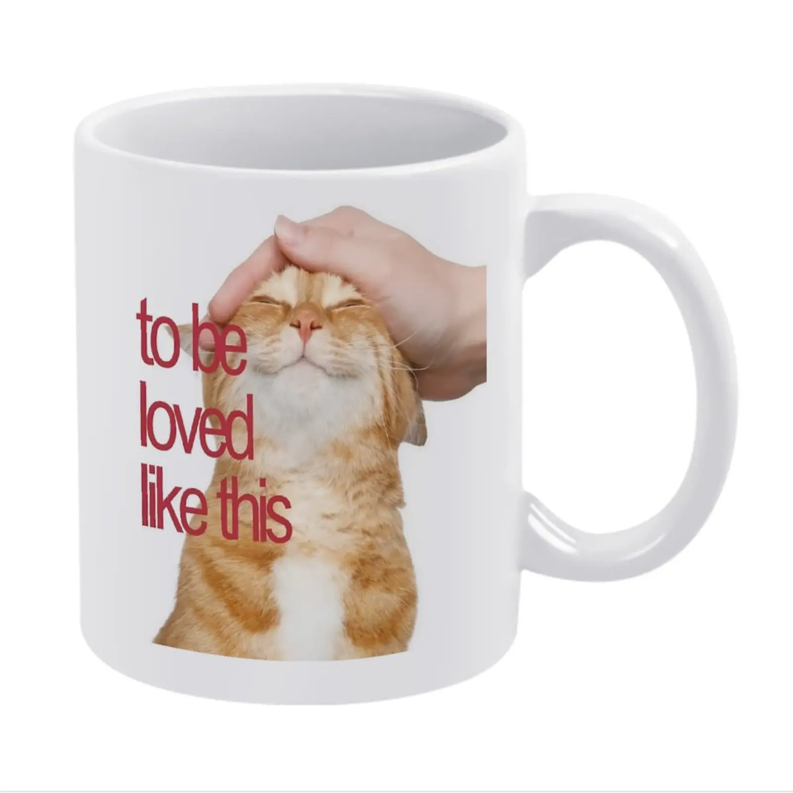 15oz Custom Coffee Mug, Cat & Dog Pet Lover Personalized Pattern Drink Cup for Home Kitchen Daily Drinkware & Holiday Gift