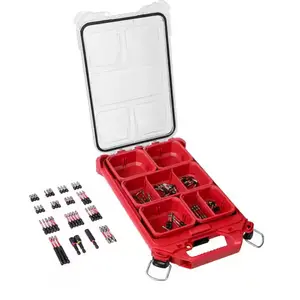 Impact Drill Bit Set - 100 Pieces, Includes Multiple Impact Drill Bits, Ideal for Various Materials and Applications