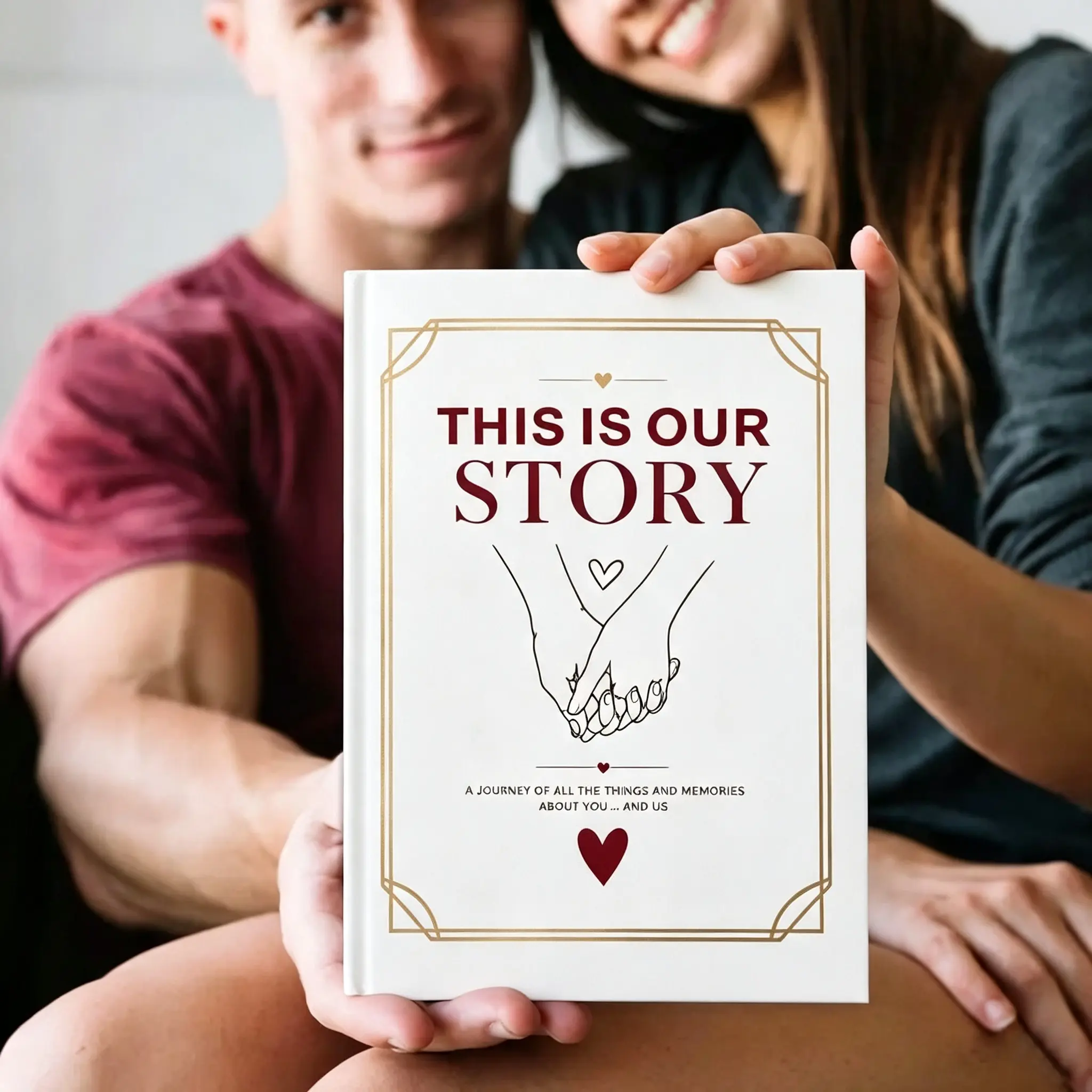 What I Love About You Book, Couples Love Journal, Fill in the Blank Romantic Memory Book, Personalized Relationship Keepsake Gift for Boyfriend Girlfriend
