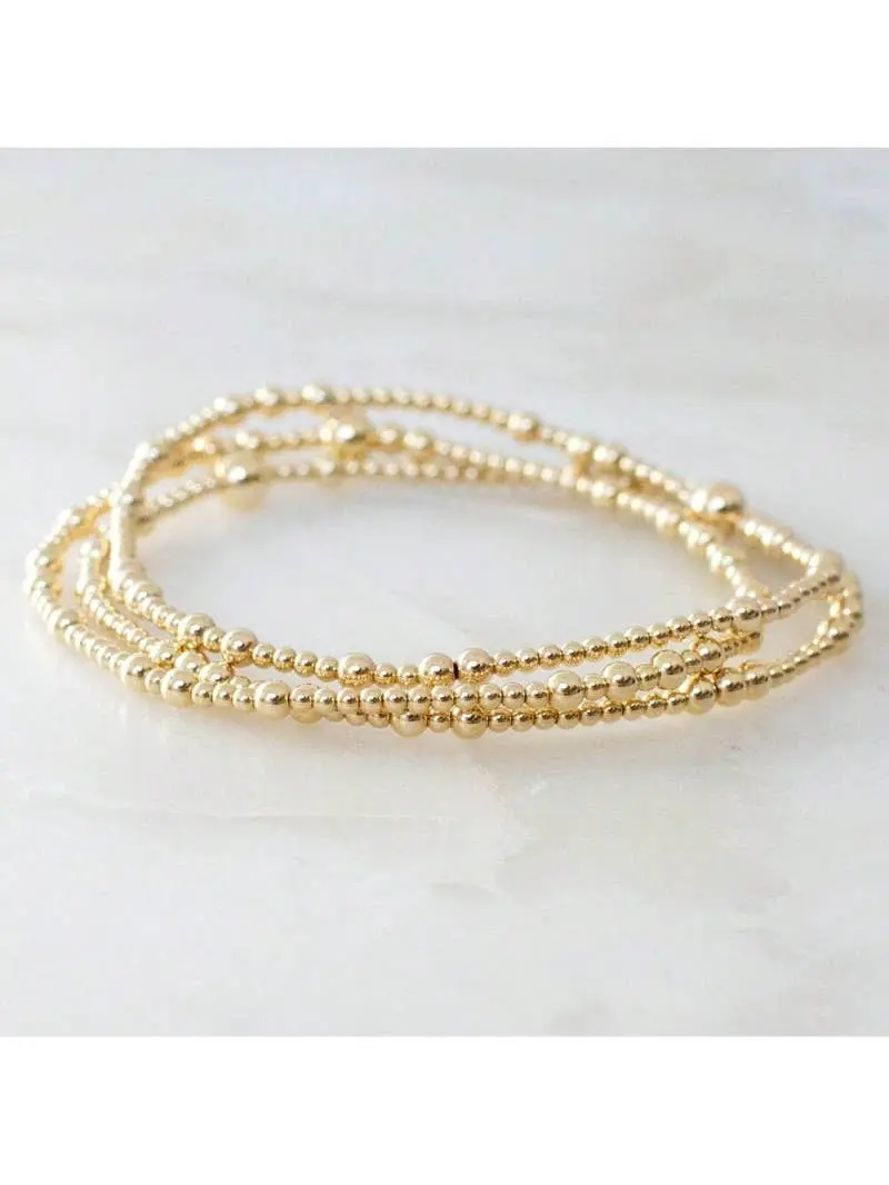 Gold Ball Bracelet