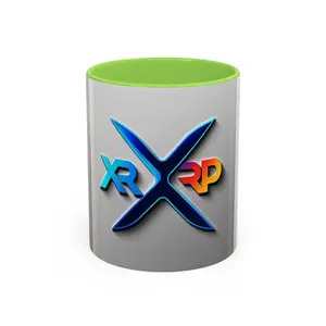 Colorful XRP Logo Mug for Crypto Enthusiasts, Unique Gift, Coffee Mug, 11oz or 15oz, Perfect for Traders and Fans ceramic coffee