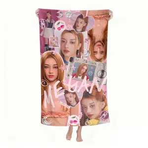 This Megan Skiendiel style beach towel, personalized beach towel, perfect for travel, swimming, yoga and picnics, holiday gifts