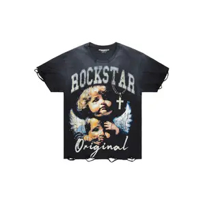Jovala Black Oversized T-Shirt