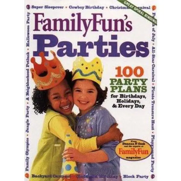 USED Book - FamilyFun's Parties: 100 Party Plans for Birthdays, Holidays & Every Day (FamilyFun Series, No. 3) by Deanna F. Cook (Unknown) - english