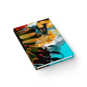 Custom Printed Sketchbook - Designed by Ronald Veal, Personalized Notebook, Artist Journal, Unique Diary, Creative Writing Book,