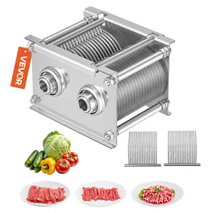 VEVOR Meat Cutter Machine Blade, 5 mm Replacement Commercial Blade for Model 90 Food Slicer, Stainless Steel, for Boneless Meat, Soft Vegetables