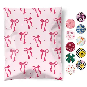 JIAROPACK Valentine’s Day Waterproof Poly Mailers 10x13/14.5x19 Inch - Self Sealing, Heavy Duty Protection for Gift Packing & Small Business Shipping