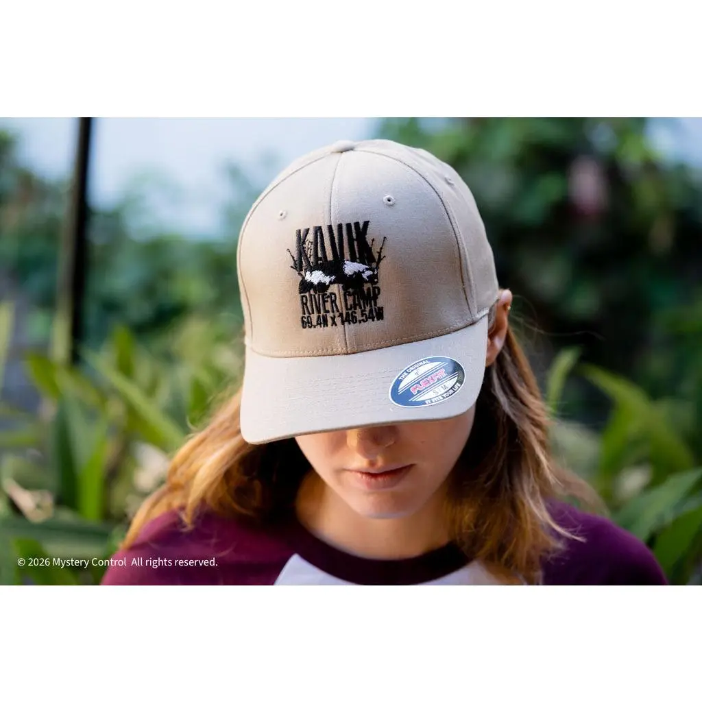 Kavik River Camp Wolverine Logo Baseball Cap