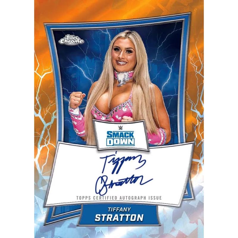 2025 Topps Chrome WWE Sapphire Edition Trading Cards