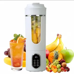 Juicer Blender with 12 Blades &, 21000 RPM Heavy-Duty Mini Juice Maker, Auto-Clean Function, Ice Crusher for Smoothies, Milkshakes, Fruits, Vegetables - Compact for /Travel