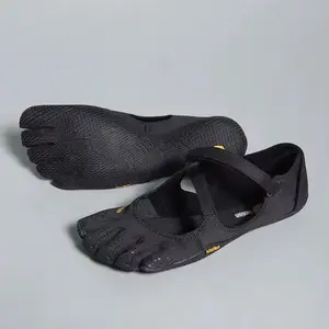 Black Five Finger Barefoot Shoes for Women | Lightweight Yoga, Walking & Fitness Shoes