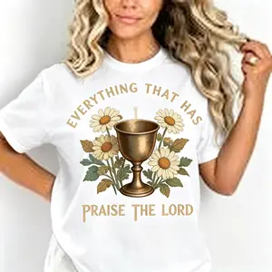 👼   Angel Wings "God Is Within Her" Psalm 46:5 Christian Oversized T-Shirt