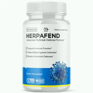 (1 Pack) Herpafend Advanced Formula Skin Health, Herpa Fend Pills (60 Capsules)
